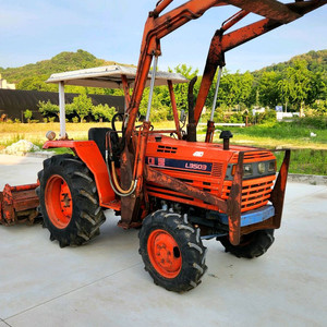 대동35마력 트랙터팝니다 (본기로더로타리써래)