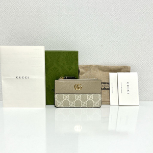 구찌 GG 마몽 키 체인 카드지갑