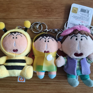 짱구는 못말려 맹구 키링 인형 3종 일괄