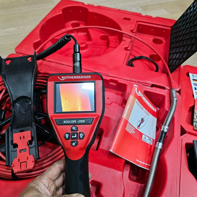 관로탐지기 내시경 로텐베거 ROSSCOPE 12000 배관검사기--2