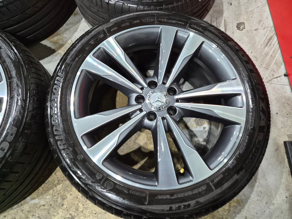 W222 벤츠S클래스 S500 19인치 순정 휠타이어 판매합니다 이미지