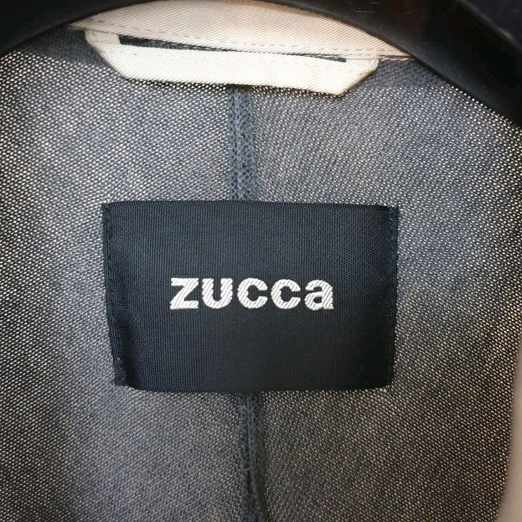 ZUCCA 주카 친환경 리오셀 니트블록 롱자켓 이미지