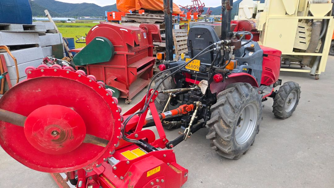 동양 TC25 트랙터+제초기--5