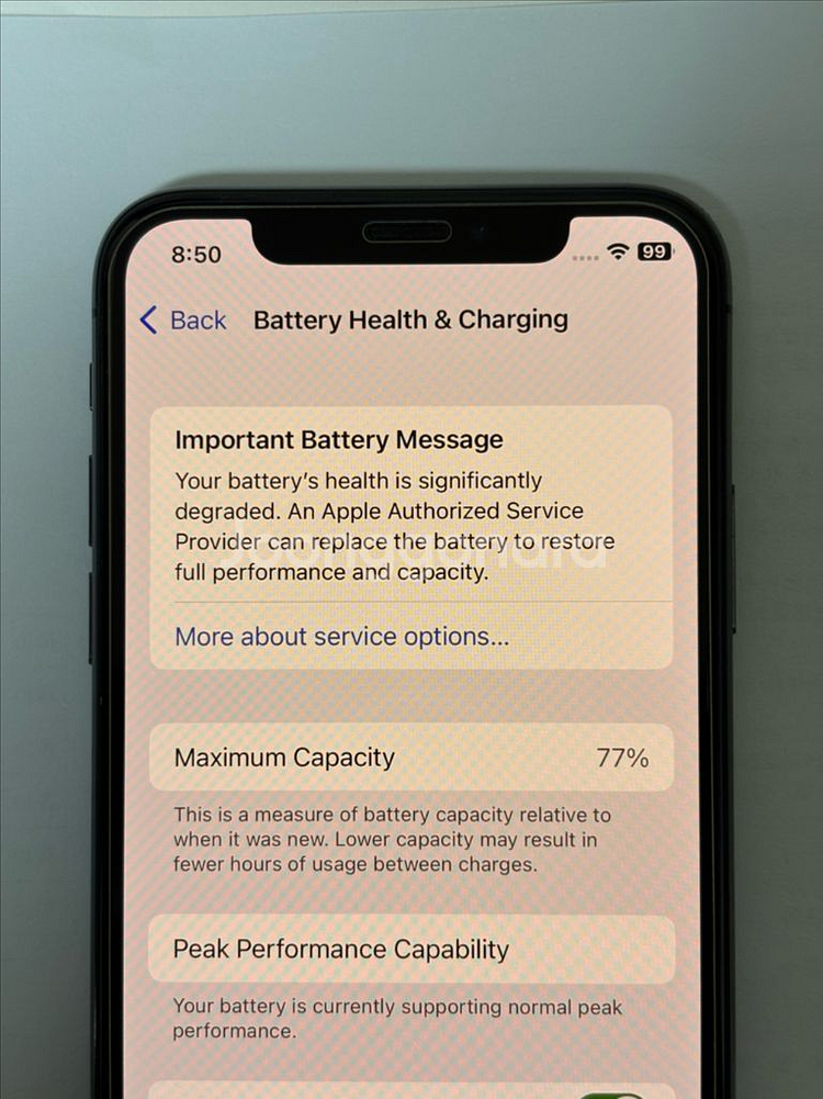 아이폰 X 256GB (북미판) / 외관 깨끗 / 정상 작동--4