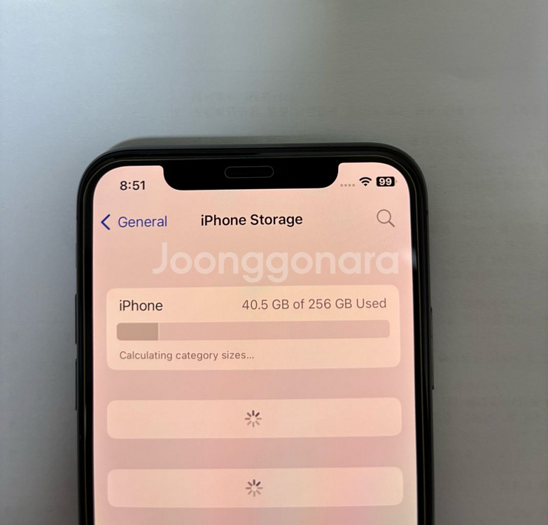 아이폰 X 256GB (북미판) / 외관 깨끗 / 정상 작동--5
