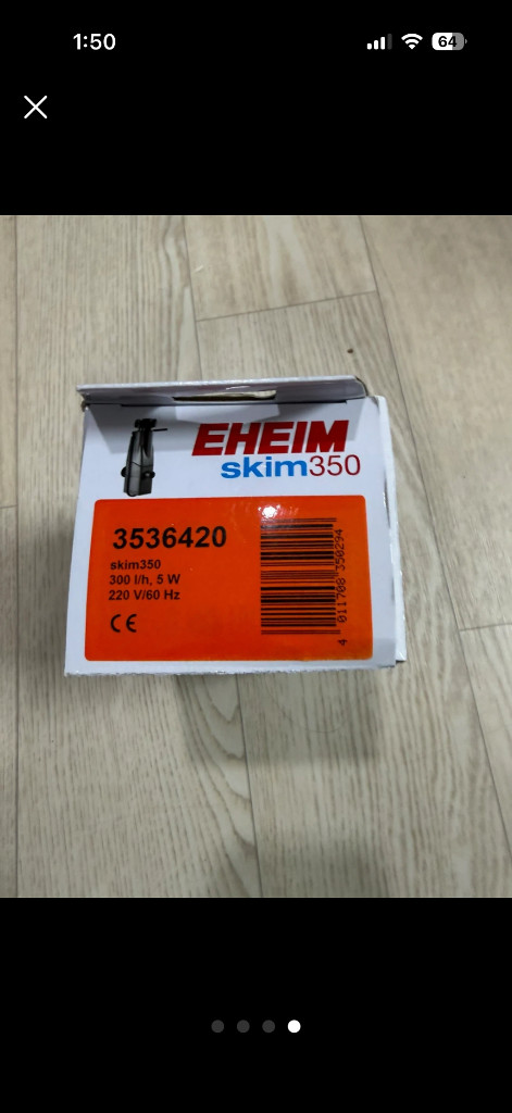 (새상품)에하임 Skim350 유막제거기 표면 스키머 새제품 이미지