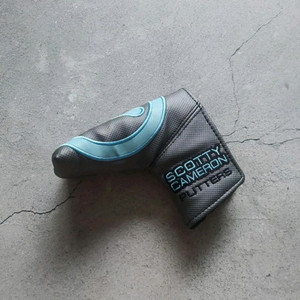 블레이드(일자)전용 써클티 스카이블루 퍼터 커버 골프 스카티 카메론