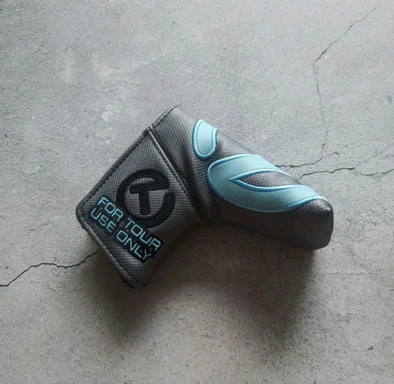 블레이드(일자)전용 써클티 스카이블루 퍼터 커버 골프 스카티 카메론--1