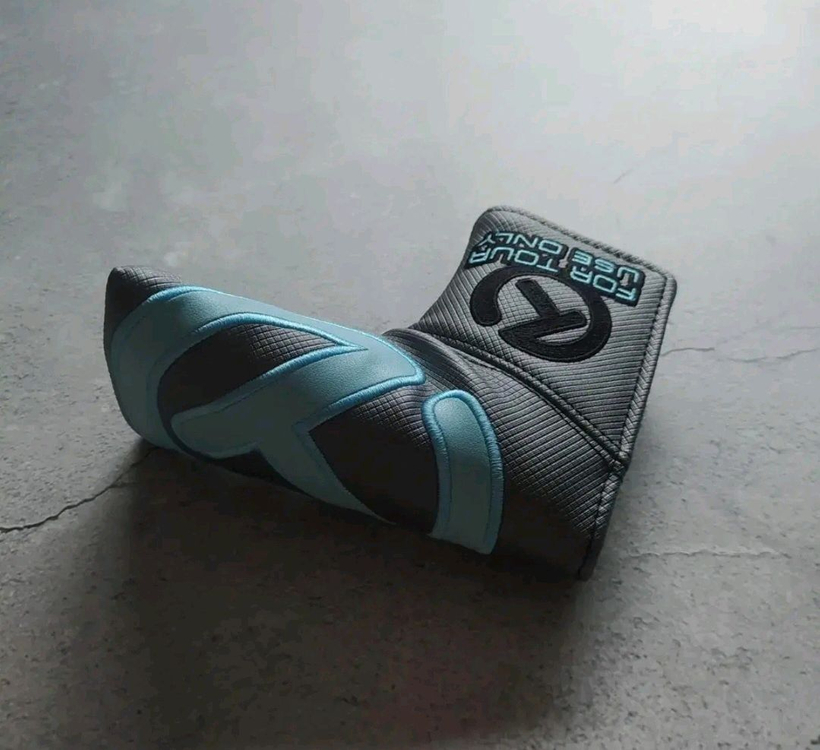 블레이드(일자)전용 써클티 스카이블루 퍼터 커버 골프 스카티 카메론--2