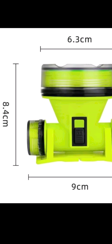 다이빙 수중 LED 헤드 랜턴 이미지