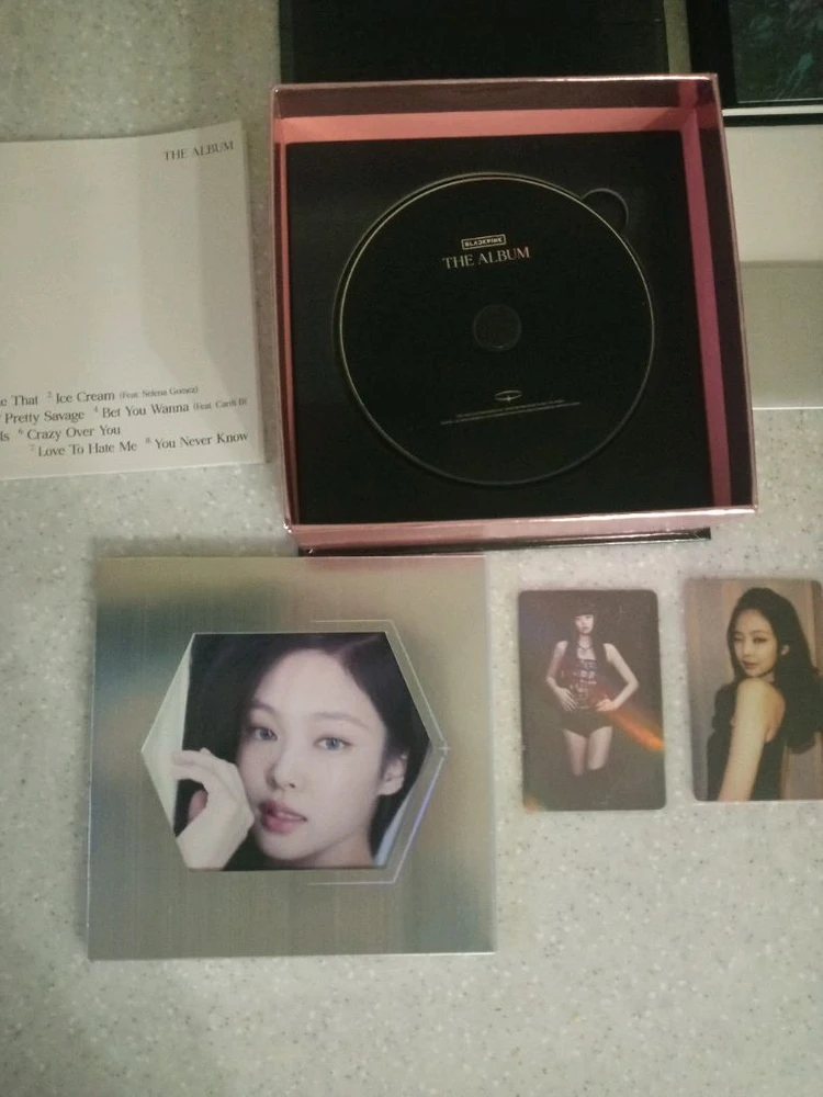 블랙핑크 더앨범 +제니포카 이미지