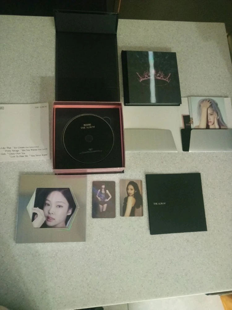 블랙핑크 더앨범 +제니포카 이미지