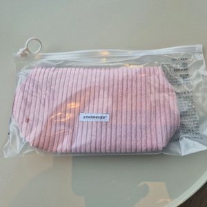 스타벅스 코듀로이 파우치