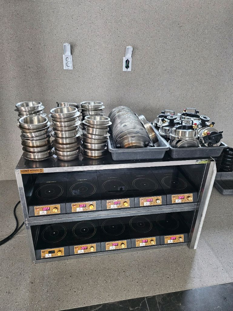 솥밥대통령 업소용 솥밥기계 10구--0