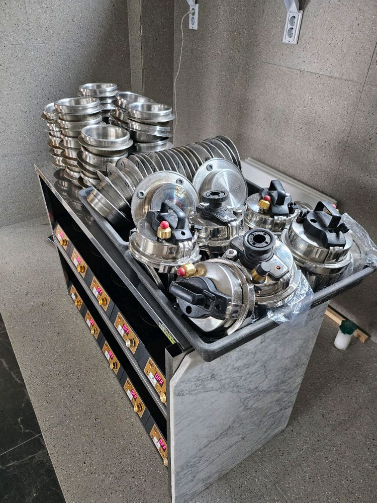 솥밥대통령 업소용 솥밥기계 10구--6