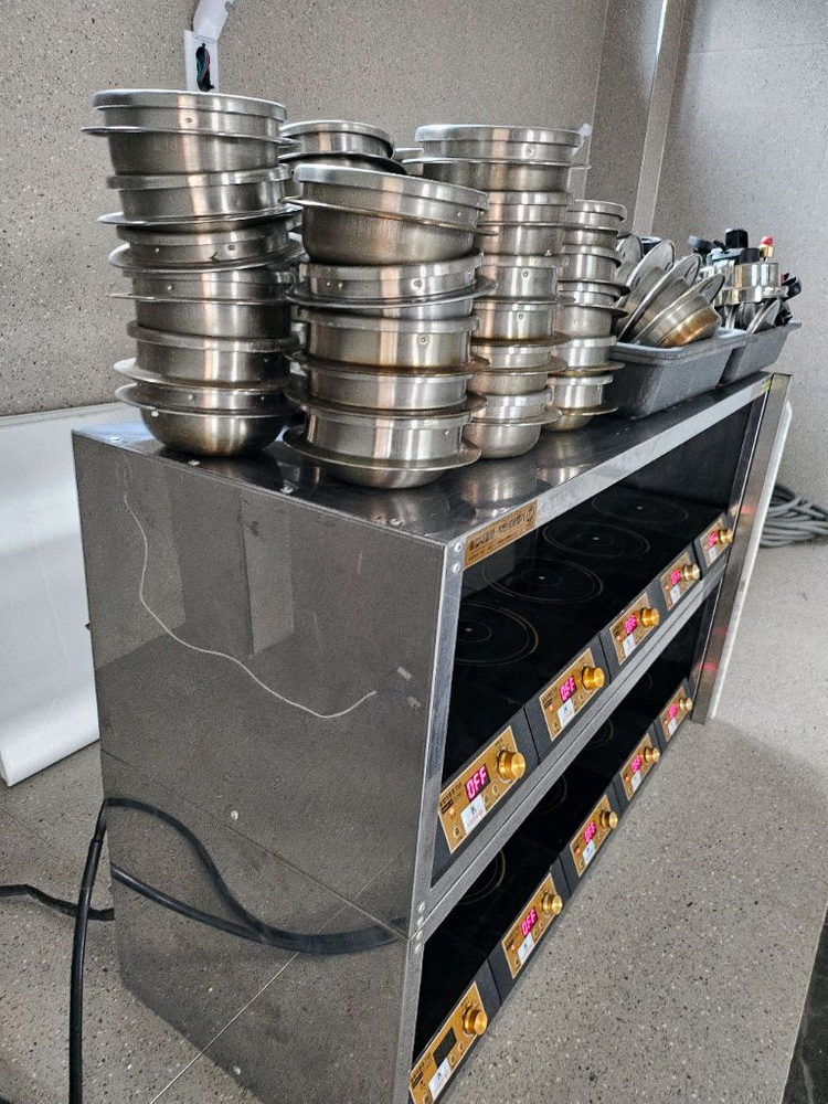 솥밥대통령 업소용 솥밥기계 10구--7