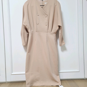 택채새상품)베니토 더블버튼 롱원피스 프리사이즈