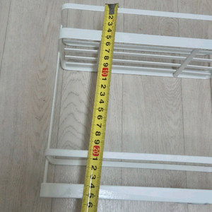 철재 흰색 2단 양념 선반장