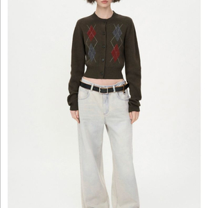 인사일런스 빈티지 와이드 데님 ash blue s