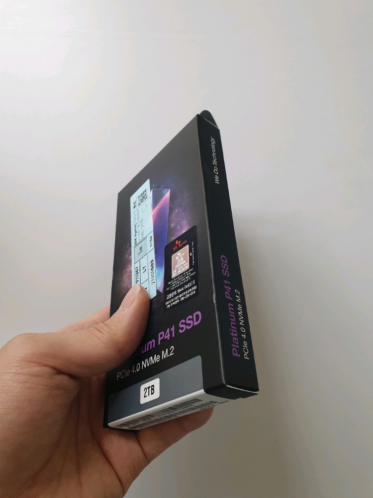 [미개봉 국내정발]sk하이닉스 ssd p41 gen4 2tb 팝니다~--2