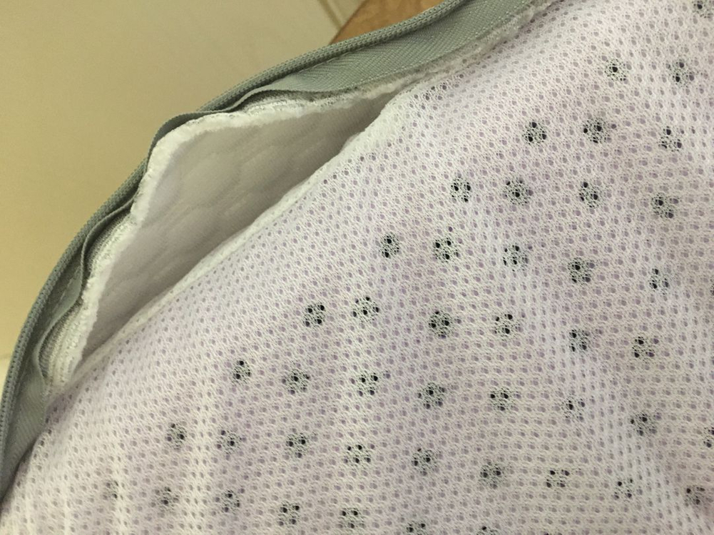 부드러운 오가닉라텍스 베개 미사용--2