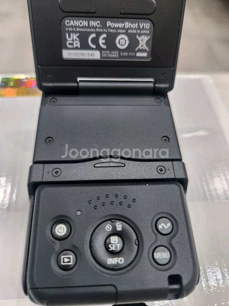 캐논 파워샷 V10 브이로그 카메라입니다---4