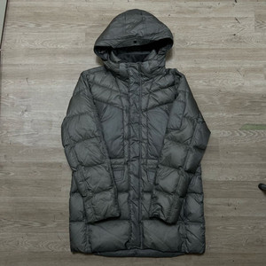 블랙야크 nau 나우 덕다운 후드 롱패딩 점퍼 [그레이지] L/100 이미지