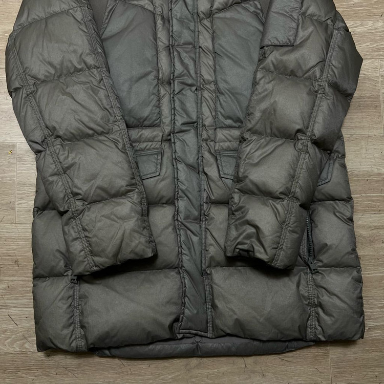 블랙야크 nau 나우 덕다운 후드 롱패딩 점퍼 [그레이지] L/100 이미지