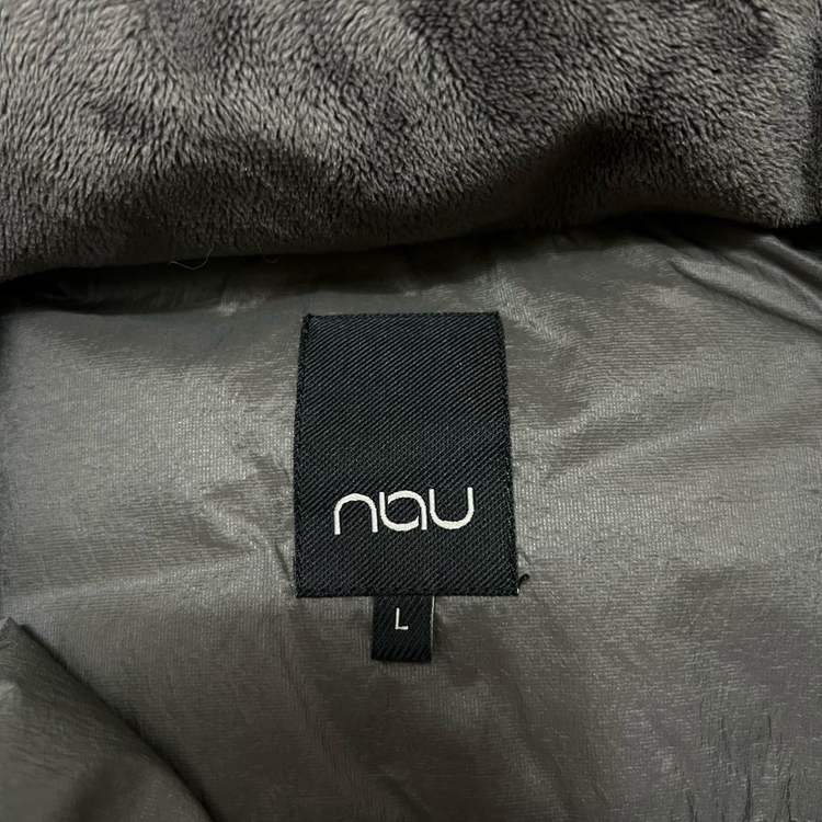 블랙야크 nau 나우 덕다운 후드 롱패딩 점퍼 [그레이지] L/100 이미지