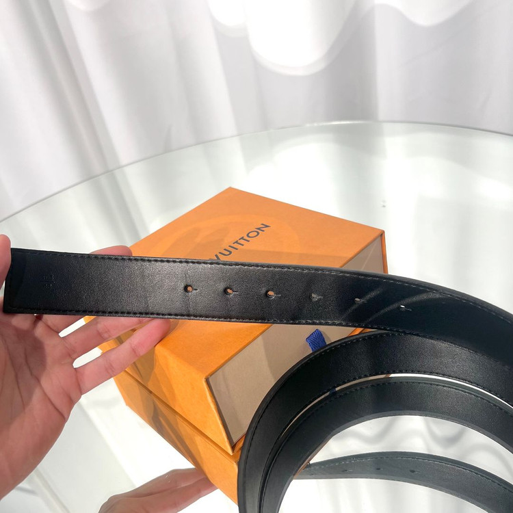 [정품] 루이비통 LV 이니셜 리버서블 벨트 블랙--3
