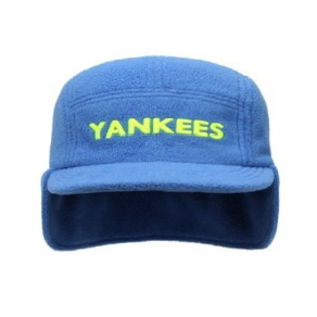 (새상품) MLB 키즈 유아 아동 어린이 후리스 방한 모자 캡