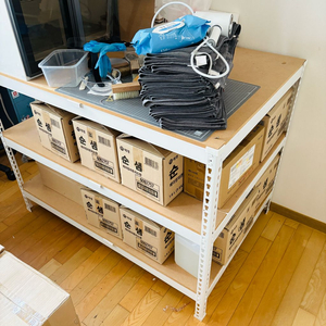 스피드랙 2T 중량 작업대 선반 테이블 무볼트 다이