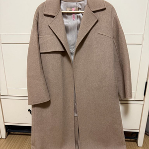 타임 마인 캐시미어 여성 울 코트