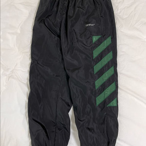 새상품급 오프화이트 디아그 나일론 트랙팬츠 m