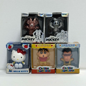 (교환/판매)짱구 쌀알 피규어, 산리오 쌀알 피규어, 디즈니 쌀알 피규어 이미지