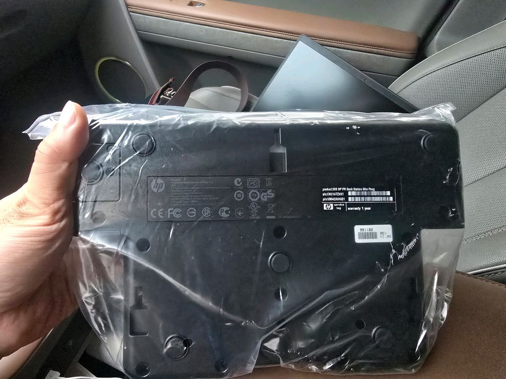 HP 노트북 도킹 스테이션--2