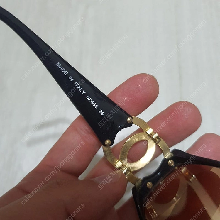 정품 샤넬 빈티지 선글라스 02466 이미지