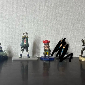 일괄로 넘겨요) 원피스 나루토 가면라이더 쾌걸근육맨 코난 가챠 피규어