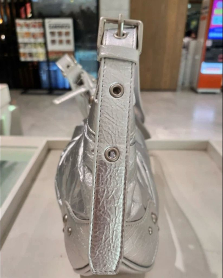 제이에스티나 실버 크로스/숄더백 (투웨이가능) 새상품--5