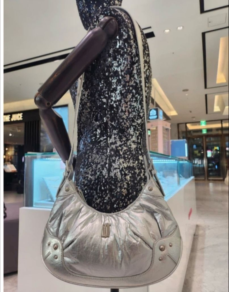 제이에스티나 실버 크로스/숄더백 (투웨이가능) 새상품--7