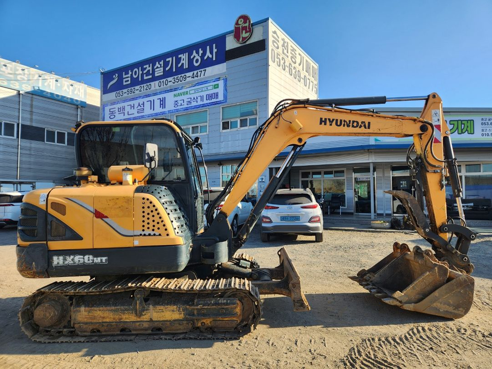 현대 HX60 2016년 6615시간 대구위치 중고굴삭기매매 이미지