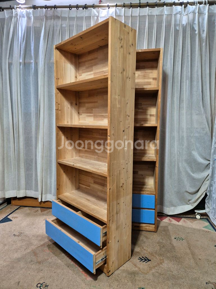 GERMANY 헤펠레 주문제작 원목책장세트--4