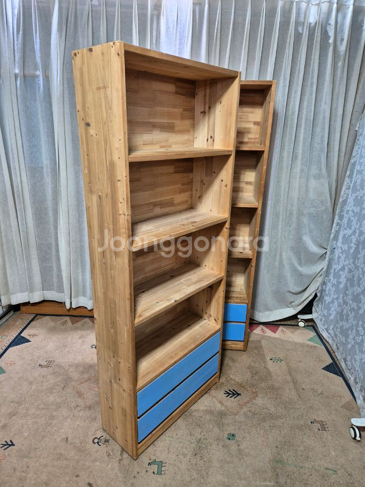 GERMANY 헤펠레 주문제작 원목책장세트--5