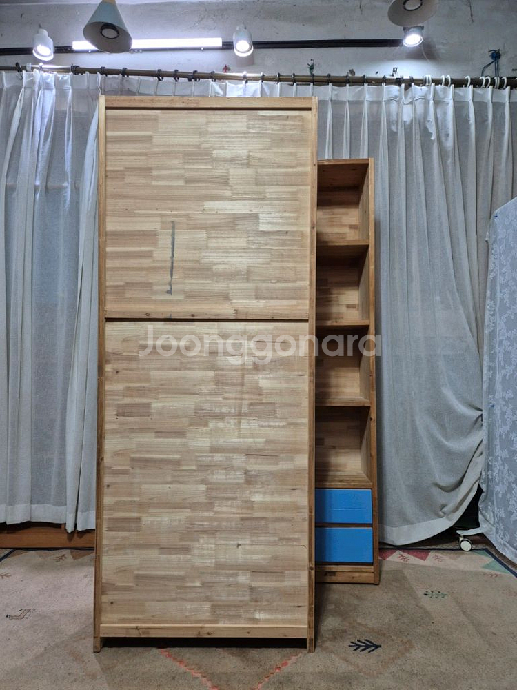 GERMANY 헤펠레 주문제작 원목책장세트--6