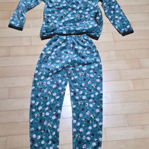 극세사 꽃무늬 여성 수면 잠옷 세트 3벌-44,55 사이즈이신 분