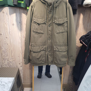 아메리칸 이글 M-65 퀼팅 라이너 밀리터리 야상 자켓(카키/세탁완료)