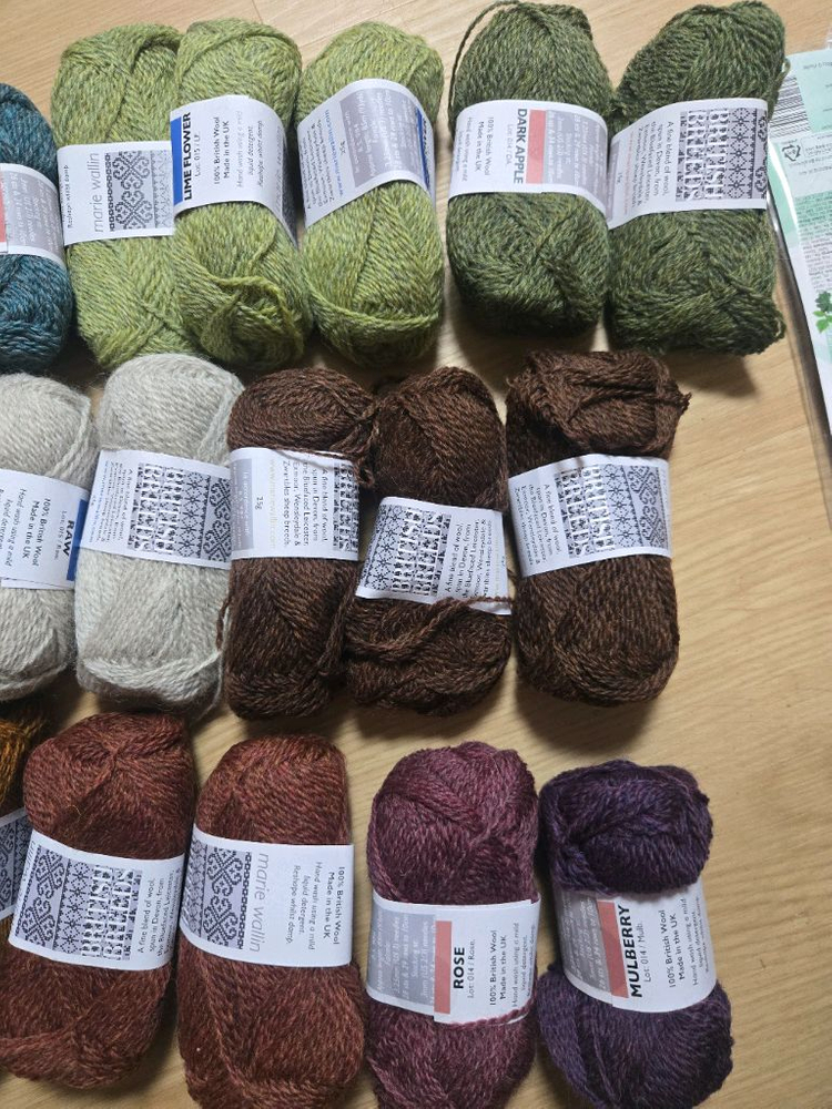 마리왈린 배색실 20볼 이미지