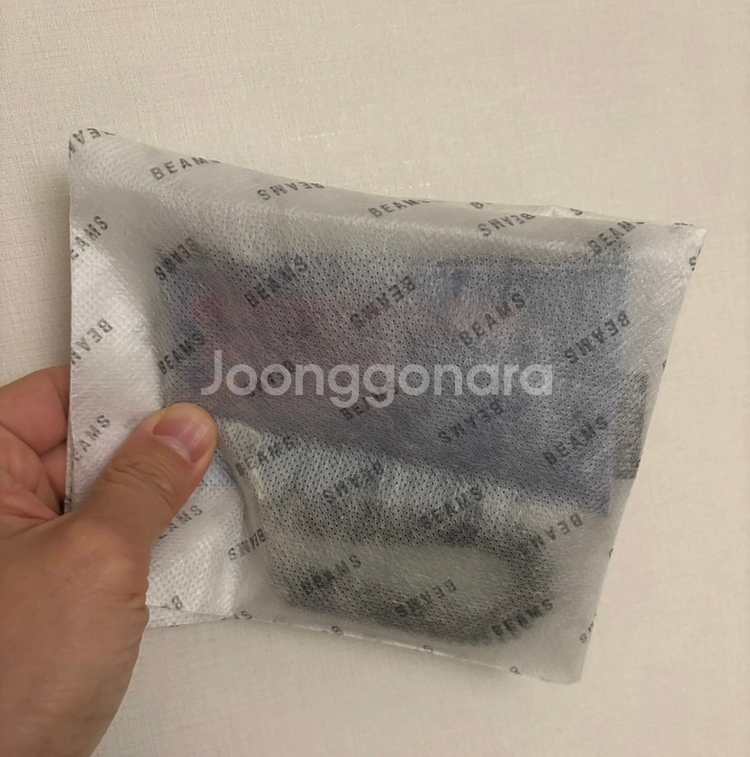 bPr BEAMS 빔즈 카드지갑 폴리우레탄 (미니파우치 xs)--6