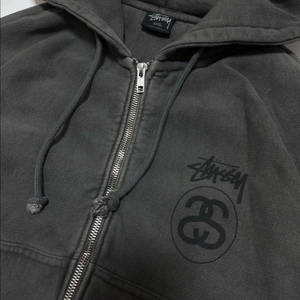 스투시 스탁 링크 피그먼트 타이드 후드집업 이미지