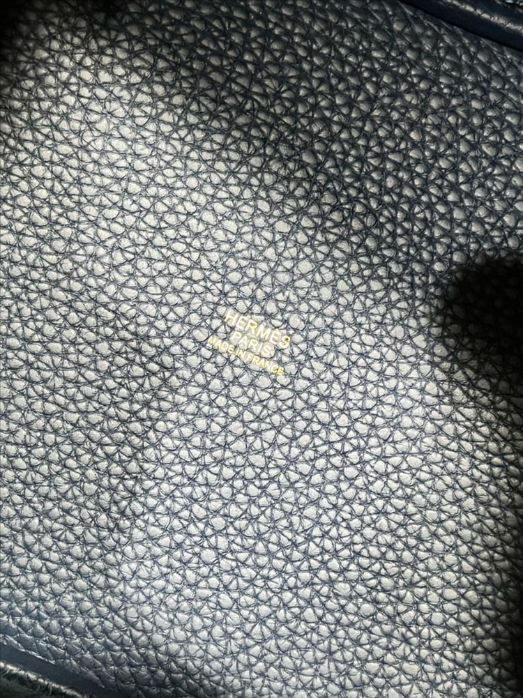 에르메스 피코탄22 블루드프뤼스 w각인 이미지